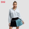 Custom Casual Sports Hoodie with Pleated Skirt Manufacturer | Hooded Sports Jacket Supplier