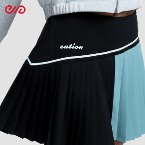 Custom Casual Sports Hoodie with Pleated Skirt Manufacturer | Hooded Sports Jacket Supplier