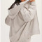 Custom Women Oversized Zip up hoodie Manufacturer | Fleece Cotton Blank hoodie suppliers