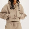 Custom Women Fleece Crop Hoodie Manufacturer | Oversized Warm Winter Thick Cotton hoodie suppliers