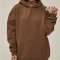 Custom Women Puff Print Fleece Hoodie Manufacturer | Warm Thick Cotton Oversized hoodie suppliers