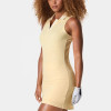 Custom Workout V-neck Polo Golf Dress Manufacturer |  Casual Dress With Built-in Shorts Supplier
