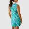Custom Floral Print Polo Tennis Dress Manufacturer | Athletic Fitted Tennis Sports Dress Supplier