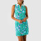 Custom Floral Print Polo Tennis Dress Manufacturer | Athletic Fitted Tennis Sports Dress Supplier