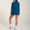 Custom Mock Necks Golf Dress Manufacturer | Sports Dress Women Built-in Shorts Supplier