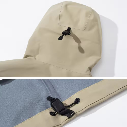 Custom 3-Layer Hard Shell Windbreaker Manufacturer |  Waterproof Sports Training Jacket Supplier