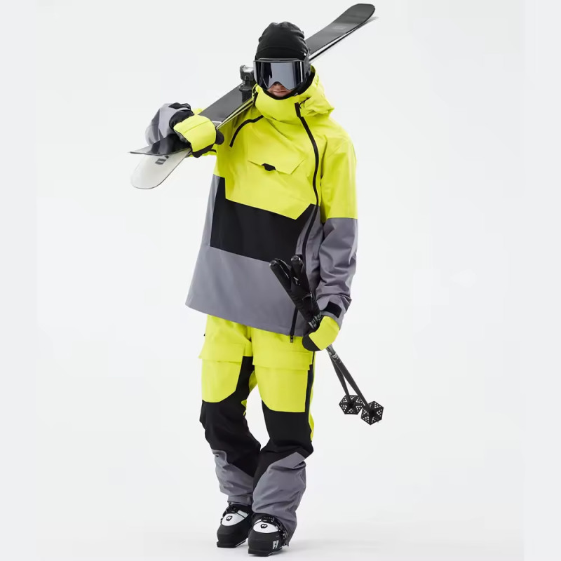 Custom Bright Outdoor Snowboarding suit Manufacturer | Purple Snowboard latest ski suit Jacket Supplier