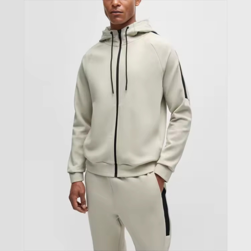 Running Sweat Cotton Spandex Jacket Manufacturer | Custom Sports Training Jacket Supplier