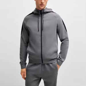 Running Sweat Cotton Spandex Jacket Manufacturer |  Custom Sports Training Jacket Supplier