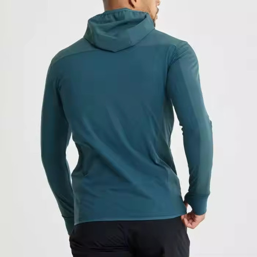 Polyester Spandex Outdoor Full-zip Jacket Manufacturer | Custom Cycling Training Jacket Supplier