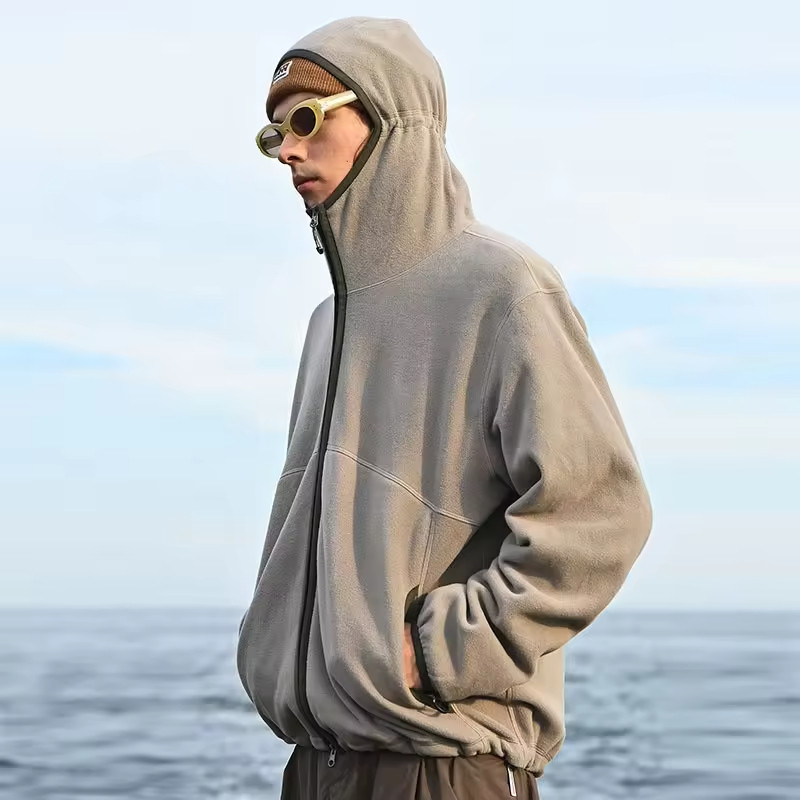 Hooded Biker Jacket Supplier