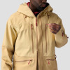Custom 3 Layer Function Snowboard Jacket Manufacturer | Man Adjustable Skiing Jacket Supplier