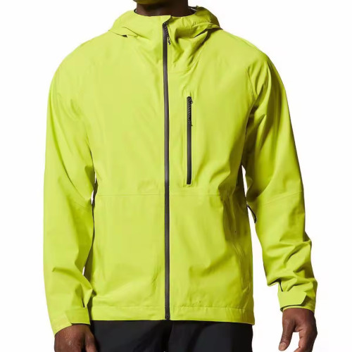 Outdoor Wear Coat Custom Rain Jacket Manufacturer | Man 2.5 Layer Jacket Supplier