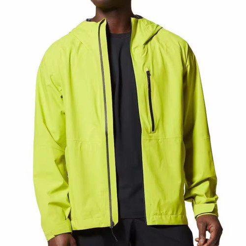 Outdoor Wear Coat Custom Rain Jacket Manufacturer | Man 2.5 Layer Jacket Supplier