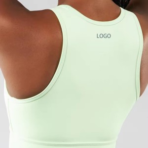 Sexy H-shaped Backless Crop Top supplier | Custom Yoga Sports Bra Vendor
