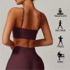 Sexy Gym Fitness Seamless Sports Bra supplier | Custom Nylon Sports Bra Vendor