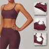 Sexy Gym Fitness Seamless Sports Bra supplier | Custom Nylon Sports Bra Vendor