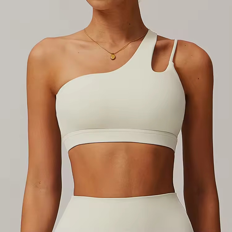 One Shoulder Sport Bra Vendor