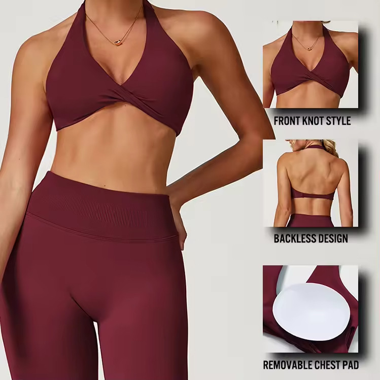 Knot Style Sports Bra supplier