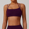 Backless Straps Dual Layer Sport Bra | Custom  Moisture Wicking Gym Bra Vendor