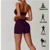 Backless Straps Dual Layer Sport Bra | Custom  Moisture Wicking Gym Bra Vendor
