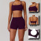 Backless Straps Dual Layer Sport Bra | Custom  Moisture Wicking Gym Bra Vendor