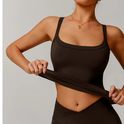 High Support Tank Tops Manufacturer |  Custom Yoga Women Workout Tank Top factory
