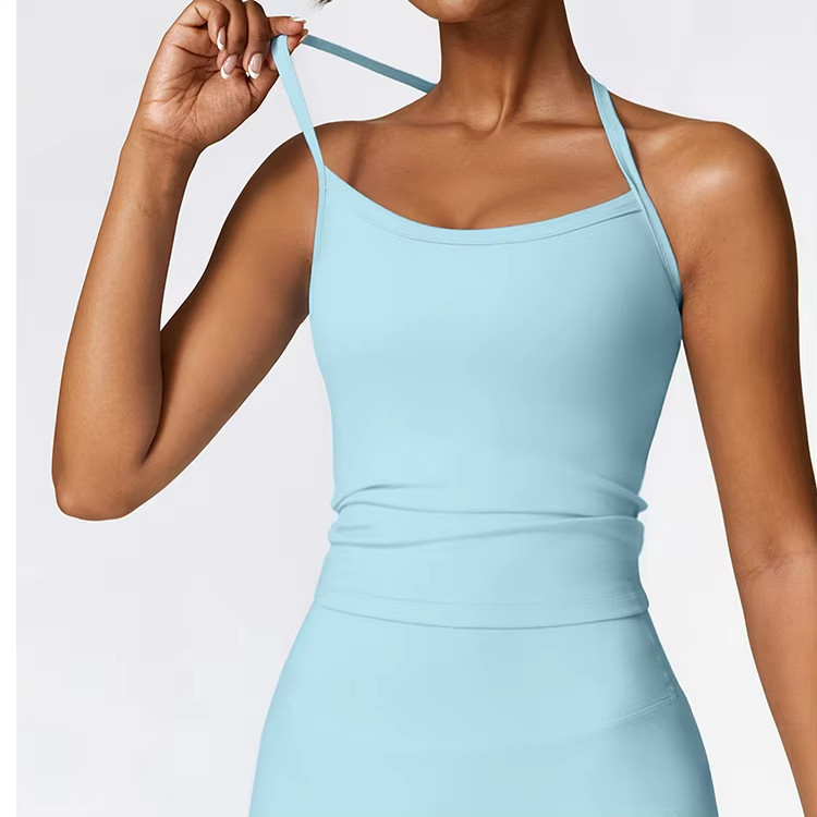  Cross Back Sleeveless Top Manufacturer