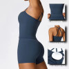 Breathable Cross Back Sleeveless Top Manufacturer |  Women  Quick Dry Yoga Clothes Top factory