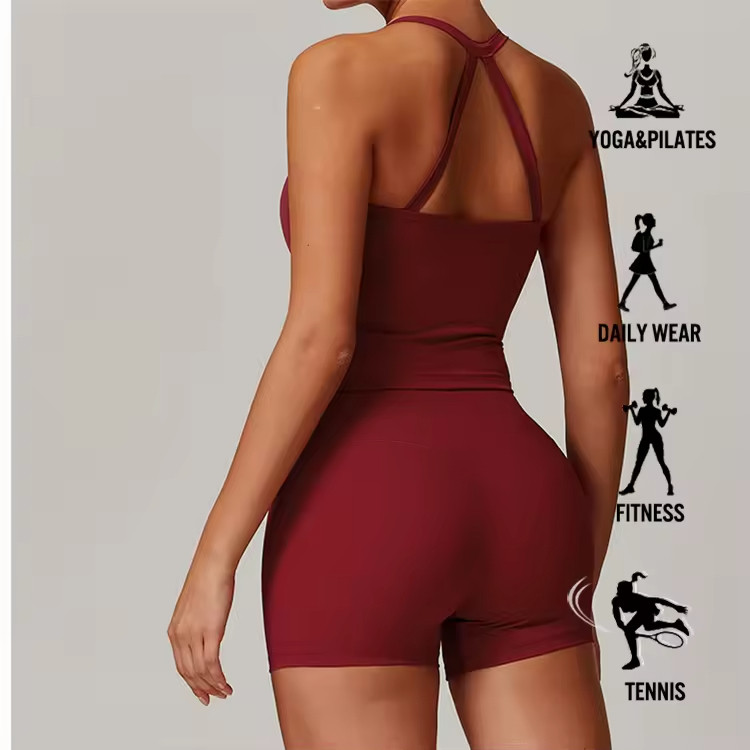  Cross Back Sleeveless Top Manufacturer