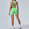 Custom Scrunch Butt Shorts 2 Piece Yoga Sets Manufacturer | Womens Sports Clothing Supplier
