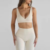 Custom Recycled Activewear Recycled Fitness Sets Manufacturer | Sportswear Flare Pants Supplier