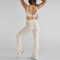 Custom Recycled Activewear Recycled Fitness Sets Manufacturer | Sportswear Flare Pants Supplier