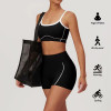 Custom Butt Hips Yoga shorts With Pockets Manufacturer | Workout Sports Bra Sets Supplier