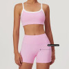 Custom Butt Hips Yoga shorts With Pockets Manufacturer | Workout Sports Bra Sets Supplier