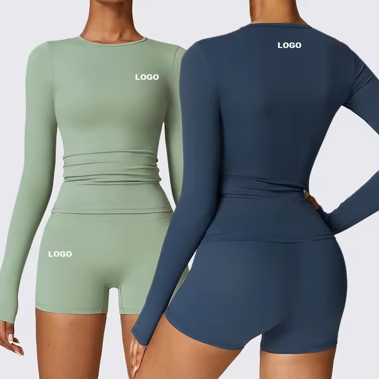 Long Sleeved Yoga Sets Manufacturer