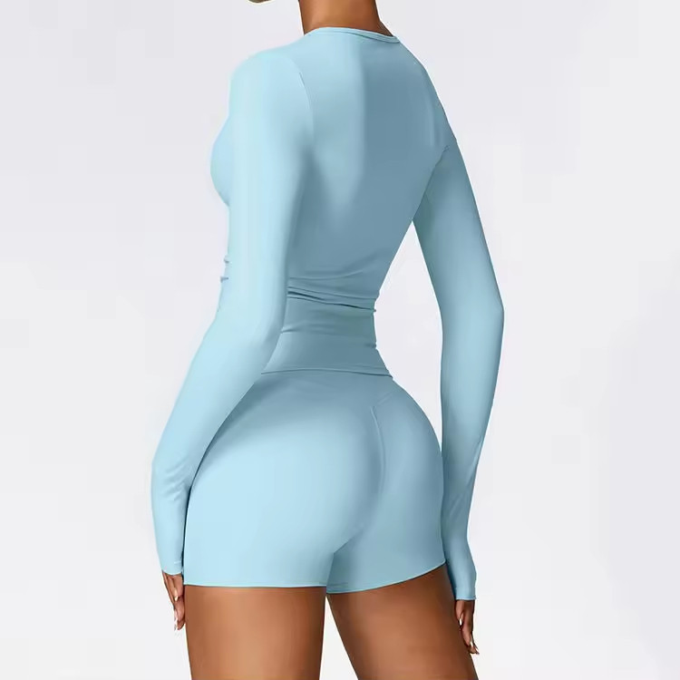 Long Sleeved Yoga Sets Manufacturer