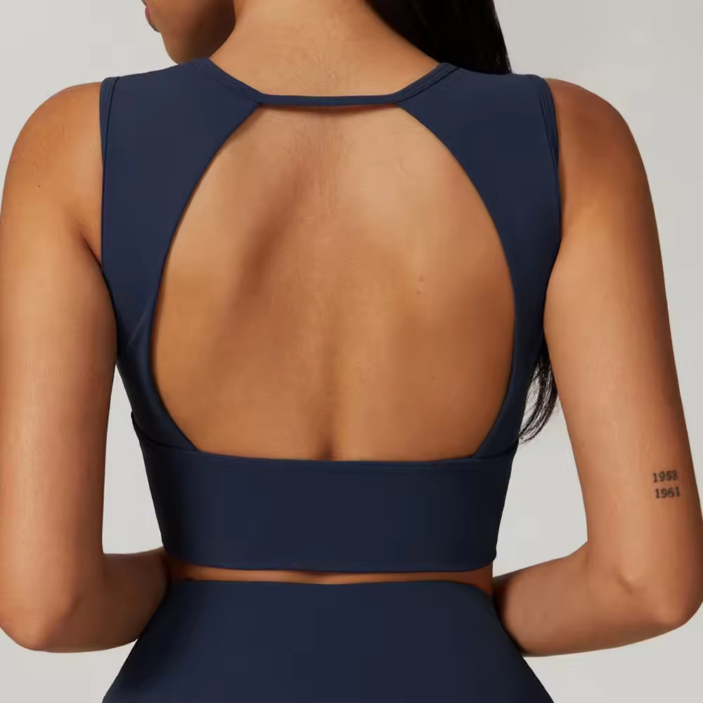 Hollow Back Sports Bra Sets Manufacturer