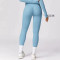 Custom No Front Seam Butt Lift Leggings Manufacturer |  2-Piece High-Waist Tracksuits Supplier