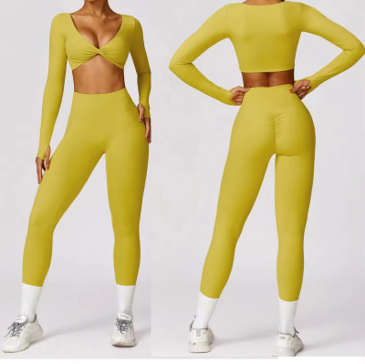Custom Workout Sportswear Bra Manufacturer |  Gym Fitness High Waist Leggings Supplier