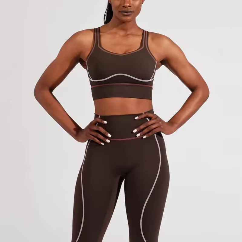 Custom Gym Fitness Top Bra Manufacturer |  Workout Pants Suit Sets Supplier