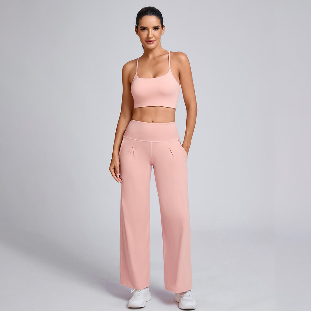Wide-Leg Pants Athleisure sets Manufacturer