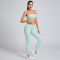 Custom Criss-Cross Back Sports Bra Manufacturer | High-Waisted Leggings Supplier