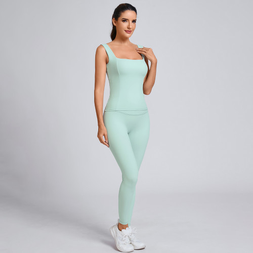Custom Tank Top and Legging Set for Women Manufacturer | Sleeveless Top Supplier