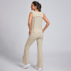 Custom Lightweight and Smooth hollowed-out Crop Top Manufacturer | Flare Pants Supplier