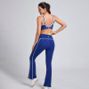 Custom Flare Gym Leg Pants Manufacturer | Workout Hidden Pocket legging Supplier