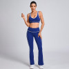 Custom Flare Gym Leg Pants Manufacturer | Workout Hidden Pocket legging Supplier