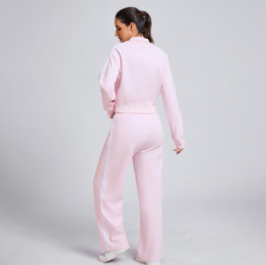 Custom Tracksuit Zip up Jacket Manufacturer |  Athletic Top Workout Gym Wear Supplier