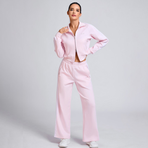 Custom Tracksuit Zip up Jacket Manufacturer |  Athletic Top Workout Gym Wear Supplier