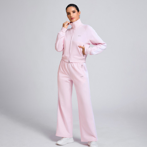 Custom Tracksuit Zip up Jacket Manufacturer |  Athletic Top Workout Gym Wear Supplier